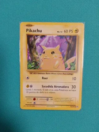 Cartas Pokémon Originales Pikachu y Raichu