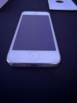iPhone 5 Plata/Blanco