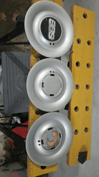 3 Tapas Llantas BBS Golf GTI