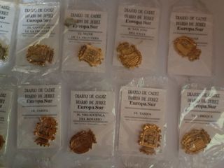 Lote 37 insignias provincia Cádiz