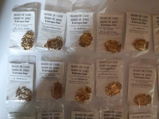 Lote 37 insignias provincia Cádiz