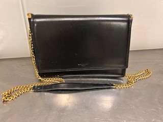 Borsa Saint Laurent tracolla nera