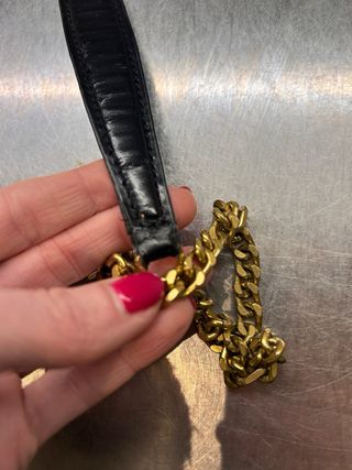 Borsa Saint Laurent tracolla nera