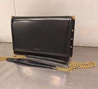 Borsa Saint Laurent tracolla nera