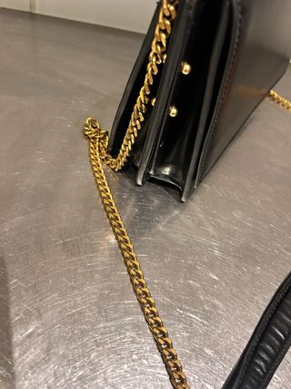 Borsa Saint Laurent tracolla nera