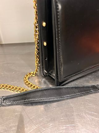 Borsa Saint Laurent tracolla nera