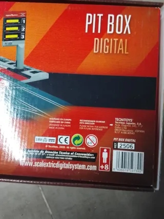 Scalextric Pit Box Digital System Nuevo PRECINTADO