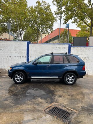 BMW X5 PEGATINA C BOLA DE REMOLQUE