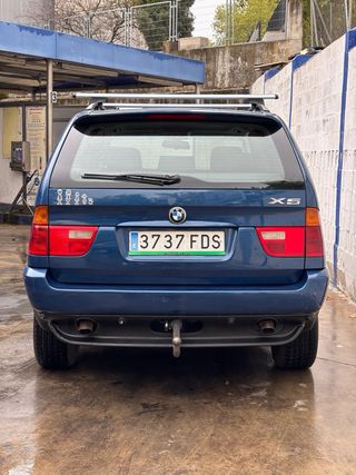 BMW X5 PEGATINA C BOLA DE REMOLQUE