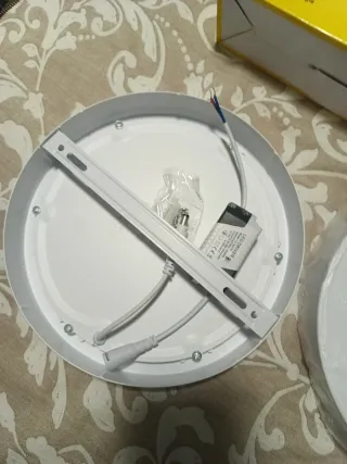 2 Plafones LED 18W 6500K