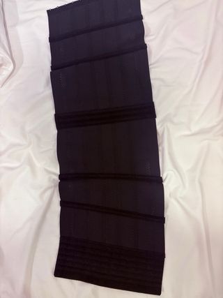 Faja reductora doble cinturón negra