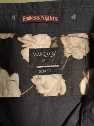 Camisa Verano Hombre Azul