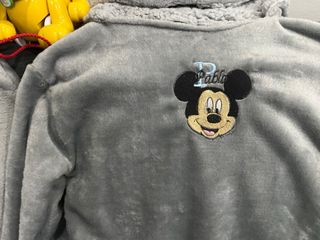 Batamanta infantil gris Mickey Mouse