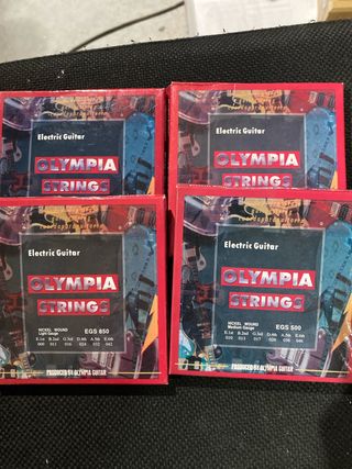 Cuerdas Olympia Electric Guitar EGS 850 y 500 unid