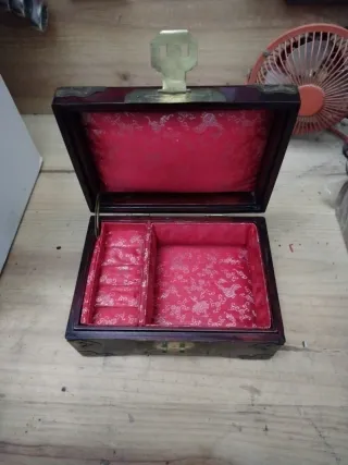 Caja joyero antiguo chino jade 60s