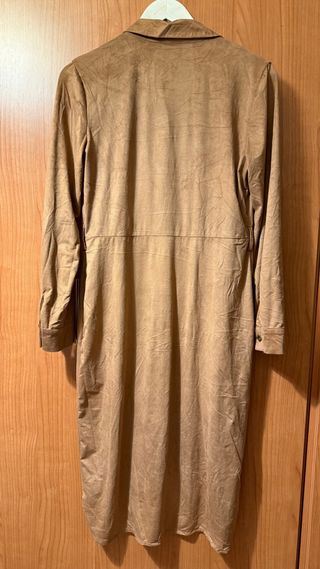 Vestido de antelina suave