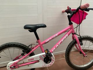 Bicicleta infantil 16 rosa