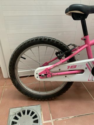 Bicicleta infantil 16 rosa