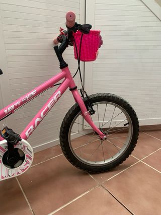 Bicicleta infantil 16 rosa