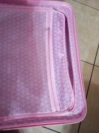 Maleta infantil unicornio morada y rosa