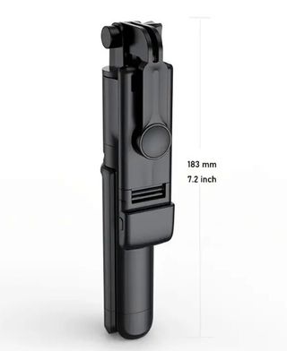 Selfie Stick F210 con Luz Trípode Mando