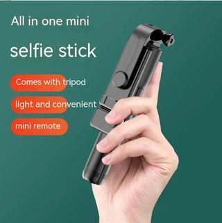 Selfie Stick F210 con Luz Trípode Mando
