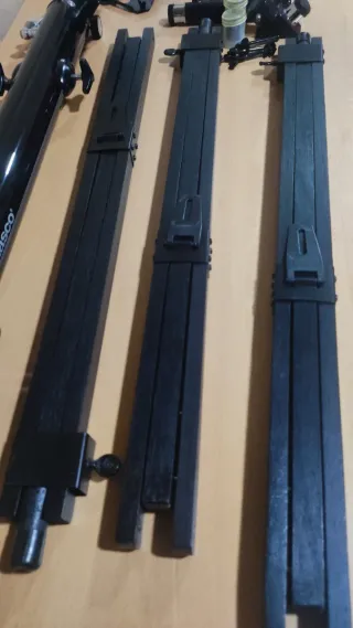 Telescopio Tasco completo con trípode y accesorios