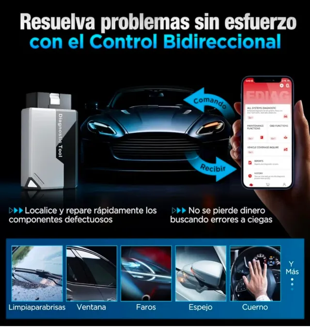 KINGBOLEN Ediag Elite diagnóstico coche