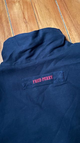 Chaqueta Fred Perry Harrington Vintage Azul Marino