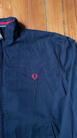 Chaqueta Fred Perry Harrington Vintage Azul Marino