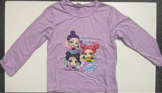 Camiseta K-Pop Manga Larga Niña tallas 5 6 7 años