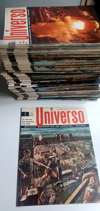 Collezione riviste anni '60 Enciclopedia Universo
