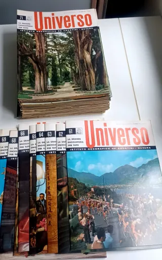Collezione riviste anni '60 Enciclopedia Universo