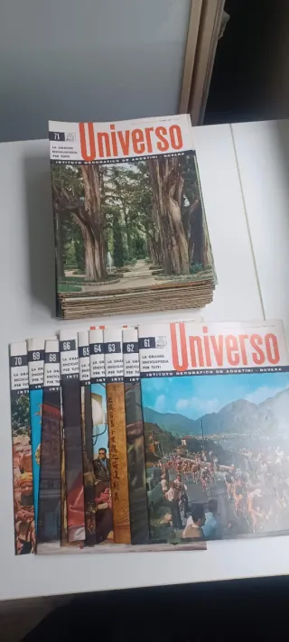 Collezione riviste anni '60 Enciclopedia Universo