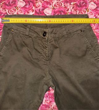 Pantaloni Tu Per Tu verde oliva