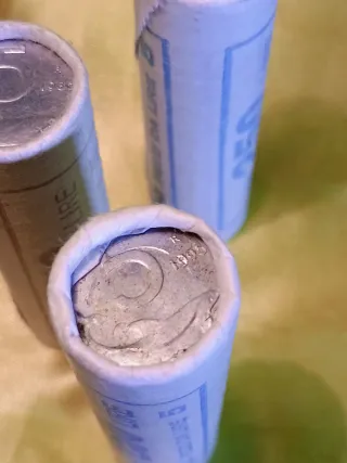 Rotoli Lire 250 - 50 pezzi da Lire 5