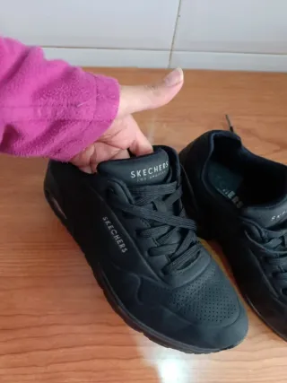 Zapatillas Skechers Negras Talla 38.5