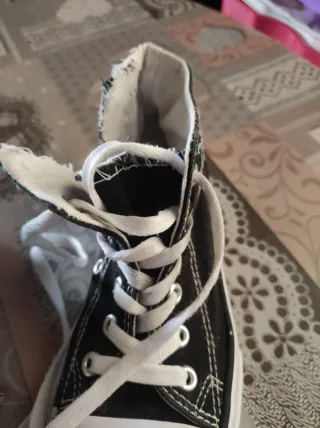 Botas lona niña talla 32