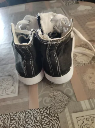 Botas lona niña talla 32