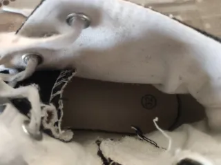 Botas lona niña talla 32