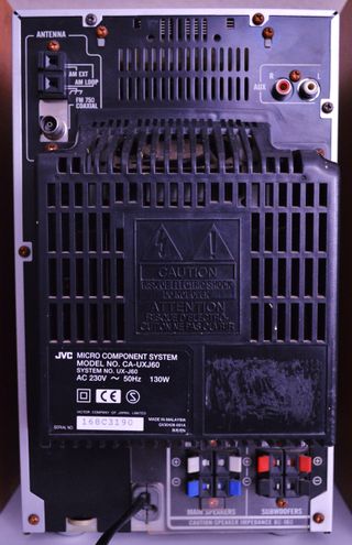 Minicadena JVC CD Radio Cassette UX-J60