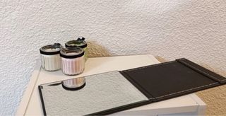 Espejo de sobremesa plegable