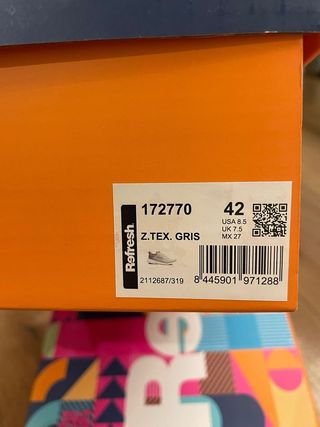 Zapatillas Refresh Hombre Talla 42 Nuevas