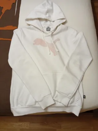 Sudadera Puma Blanca Talla XS