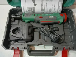 Llave 12V Parkside + Batería 2Ah y Cargador