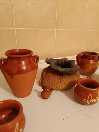 Figuras de barro artesanales