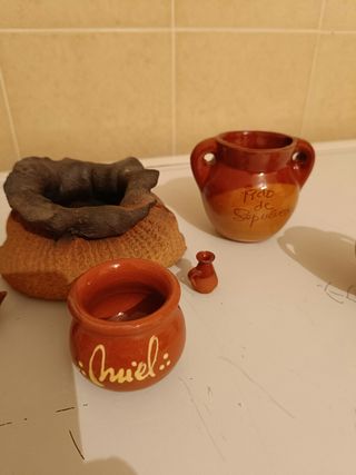 Figuras de barro artesanales