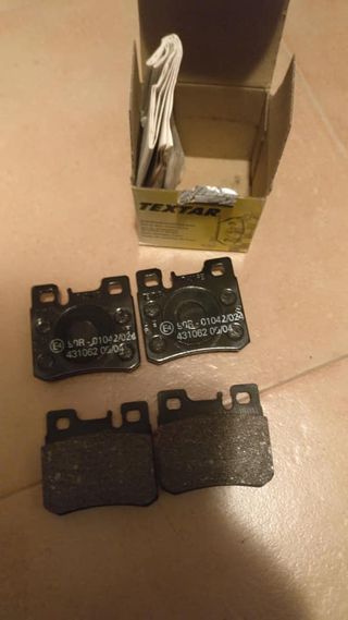 Pastilhas Travão Mercedes W124 Eixo Traseiro