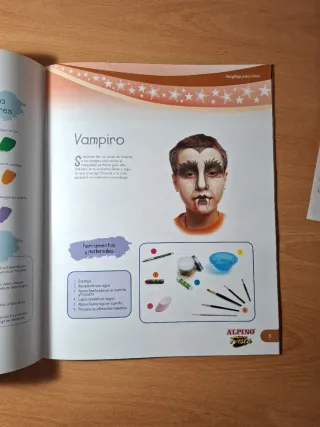 Monstruos - maquillaje para niños paso a paso