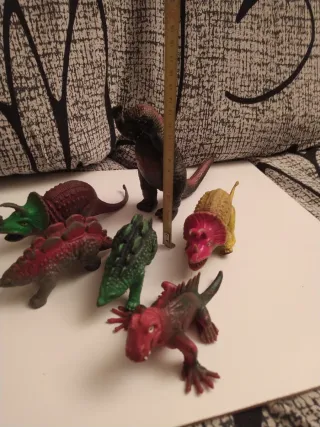 Lote dinosaurios vintage variados